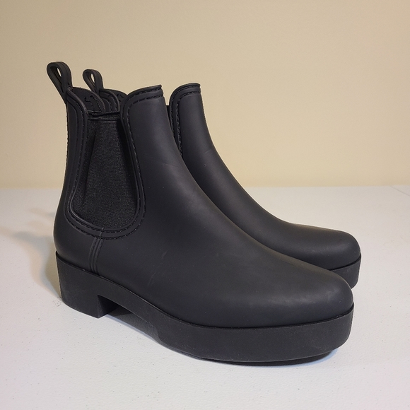 Jeffery Campbell Cloudy Rain Boots [U22K] - Picture 3 of 6